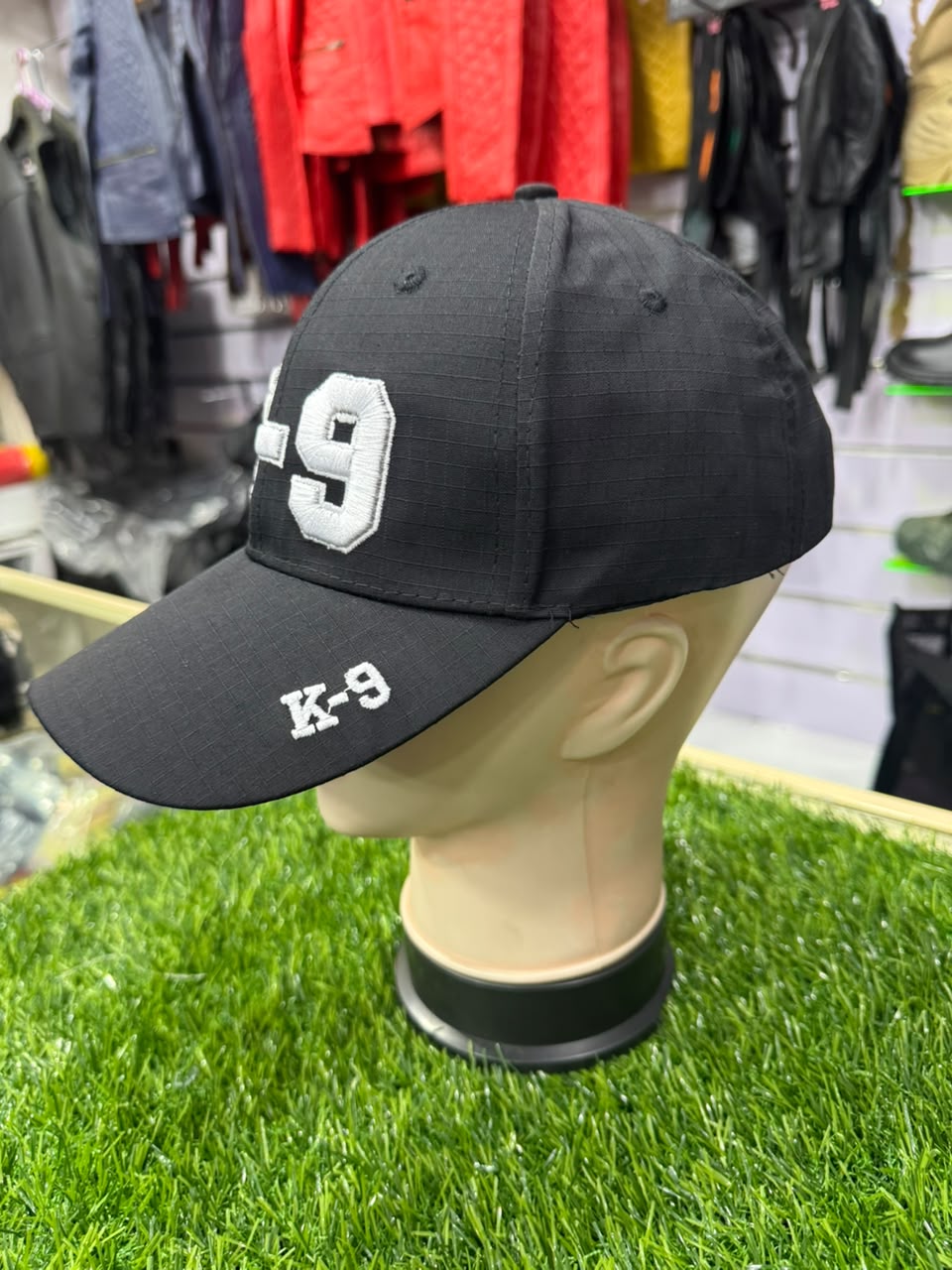 K-9 Tactical Ripstop Adjustable Cap – Black