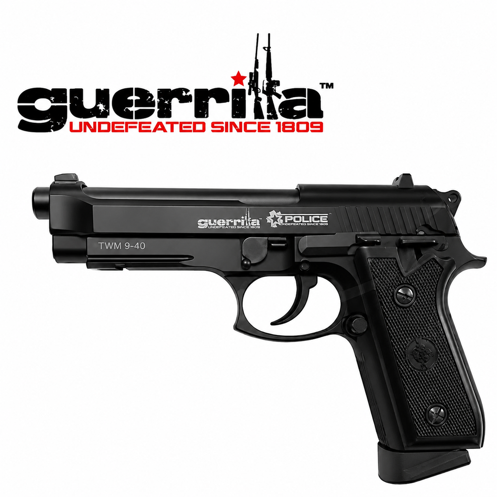 GUERILLA POLICE BLOWBACK CO2 PISTOL COMBO - Gas Gun
