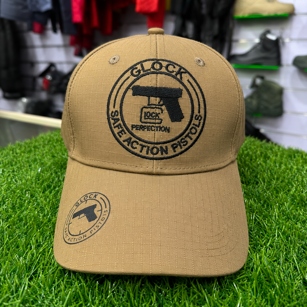 Guardian Tactical Graphic Ripstop Cap – Coyote Tan