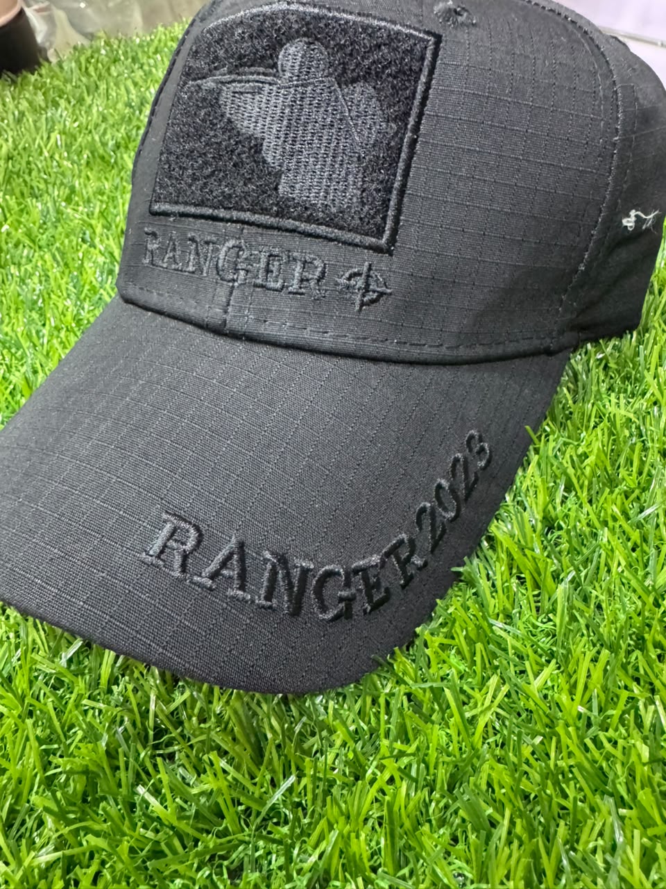 Ranger Tactical Ripstop Adjustable Cap – Black