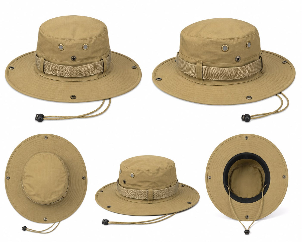 Khaki Tactical Boonie Hat