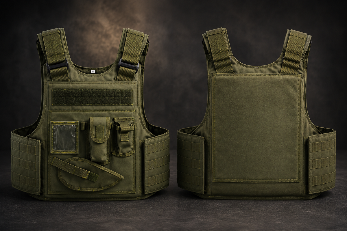 Ranger Tactical Utility Vest – Olive Green