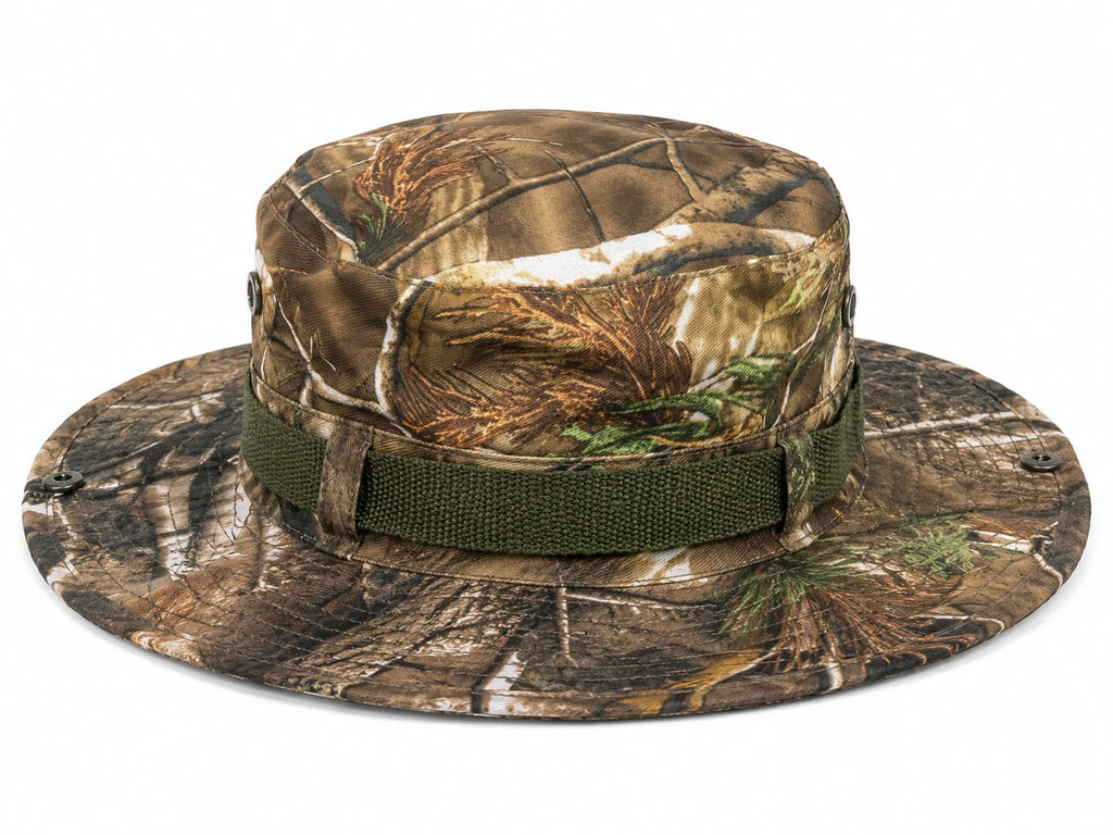Woodland Camo Tactical Boonie Hat