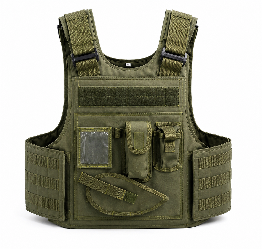 Ranger Tactical Utility Vest – Olive Green