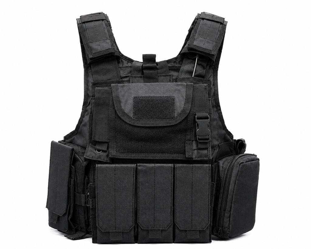 Elite Tactical Security Vest – Black
