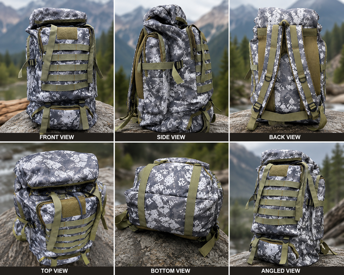 Arctic Camo Tactical Backpack
