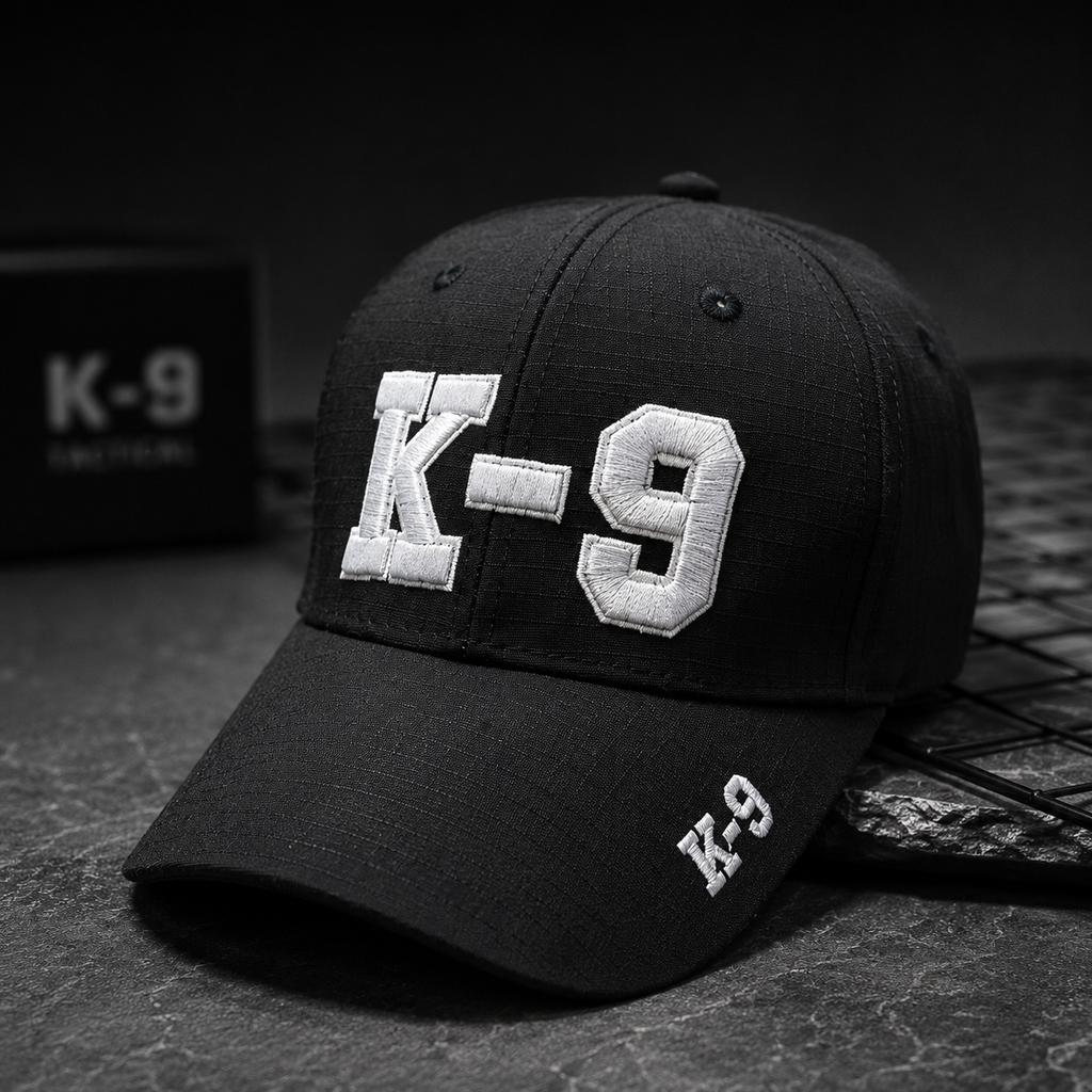 K-9 Tactical Ripstop Adjustable Cap – Black