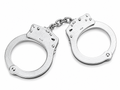 Professional Nickel-Plated Chain Handcuffs Set