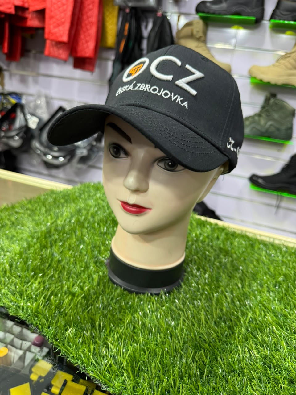 CZ Tactical Ripstop Baseball Cap – Black
