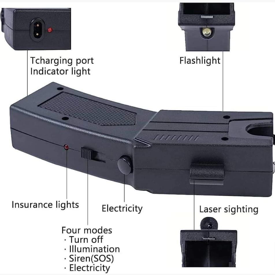 5-meter ballistic Taser stun gun kit