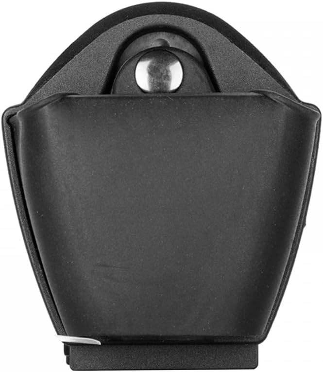 DONGKER Handcuff Holster, Police Handcuff Holder, 360° Rotatable Quick Release Handcuff Case Made of Plastic Steel for Policemen, Military, Outdoor, Black