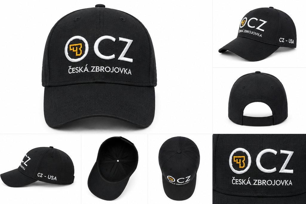 CZ Tactical Ripstop Baseball Cap – Black