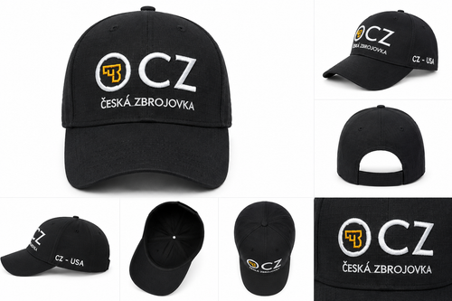 CZ Tactical Ripstop Baseball Cap – Black