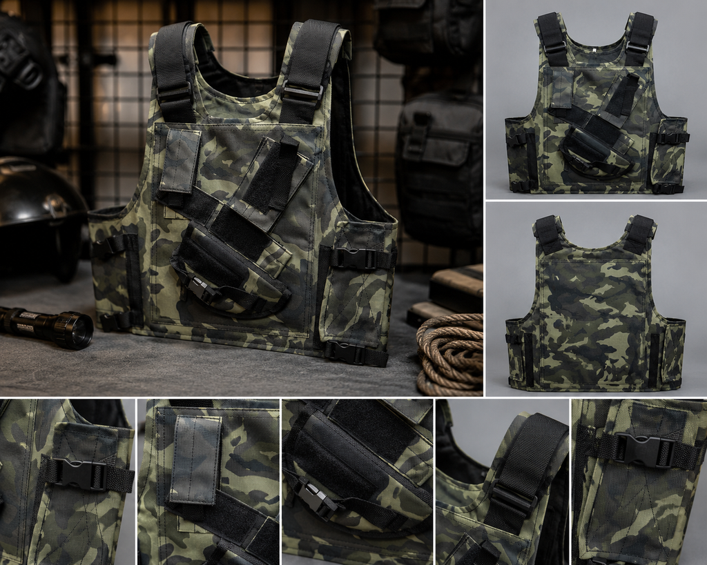 Commando Camo Tactical Vest