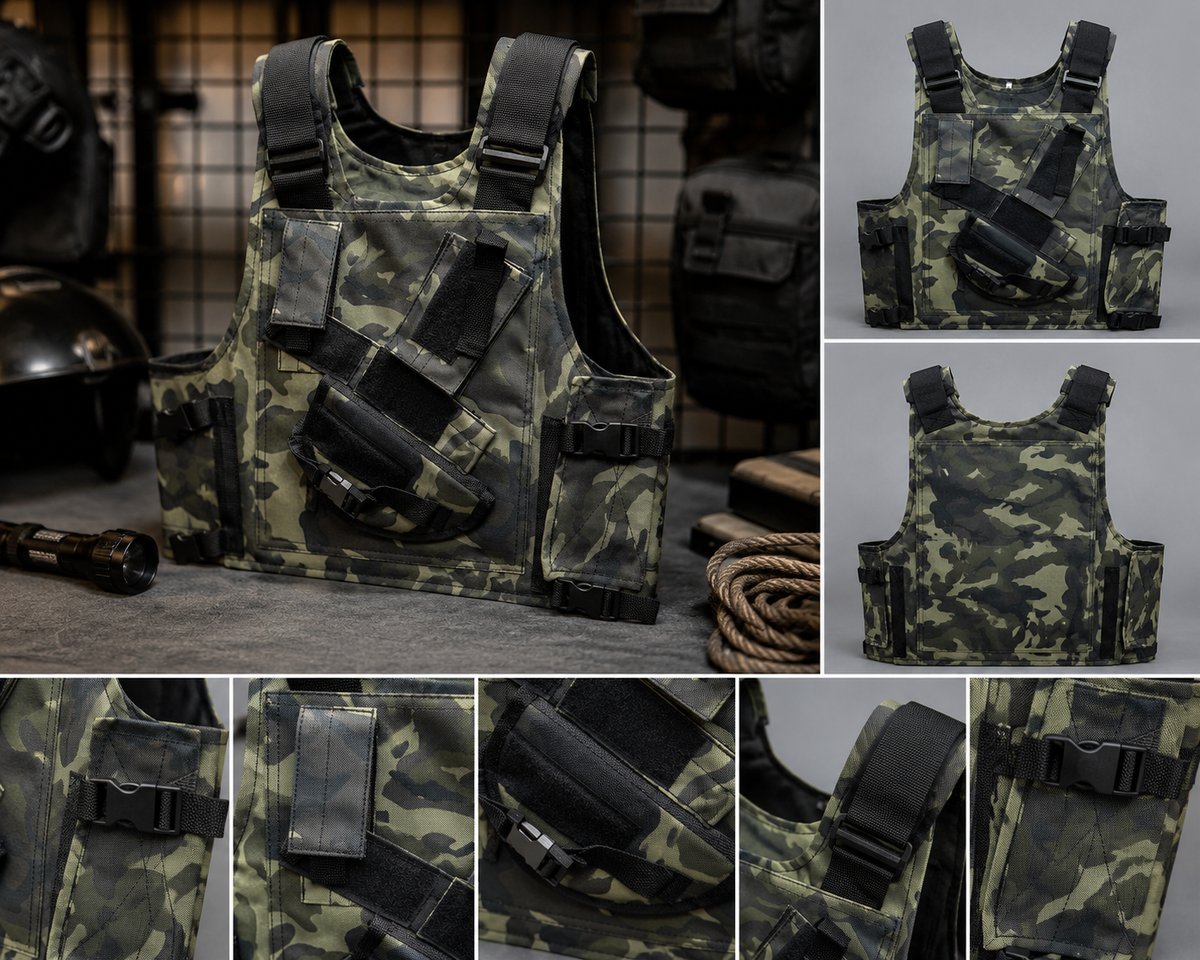 Commando Camo Tactical Vest