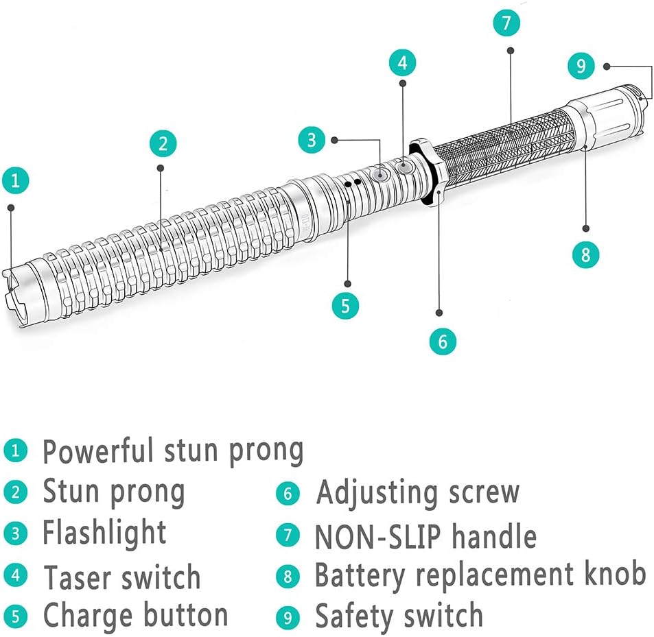 Stun Gun Telescopic Baton HY-X10