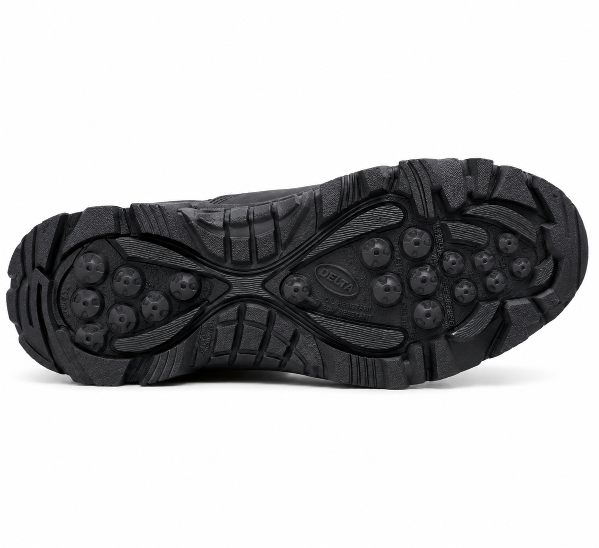 Delta Elite Tactical Security Boots – Black Heavy-Duty Patrol Boots