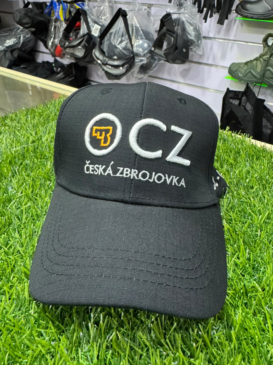 CZ Tactical Ripstop Baseball Cap – Black