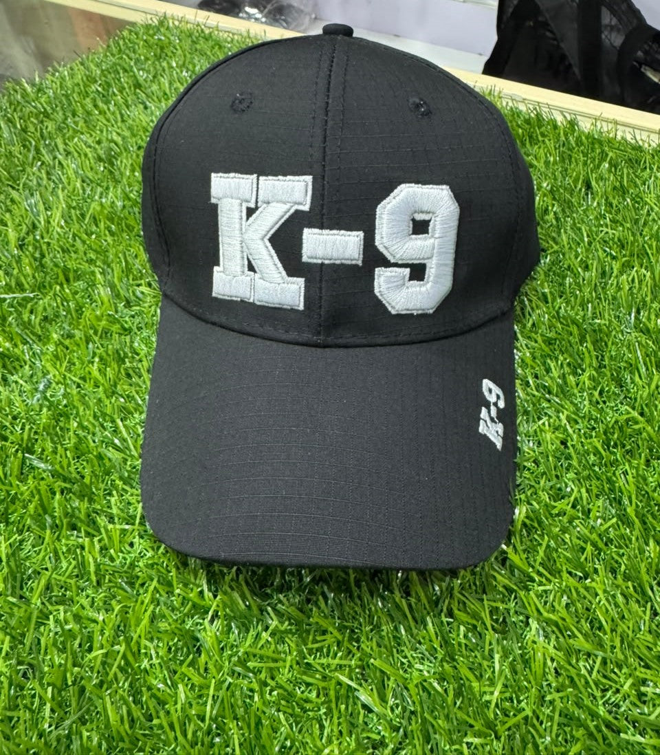 K-9 Tactical Ripstop Adjustable Cap – Black