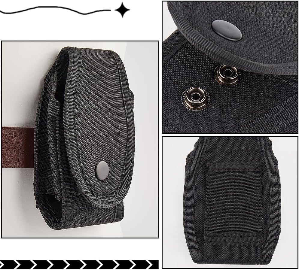 Tactical nylon handcuff holster