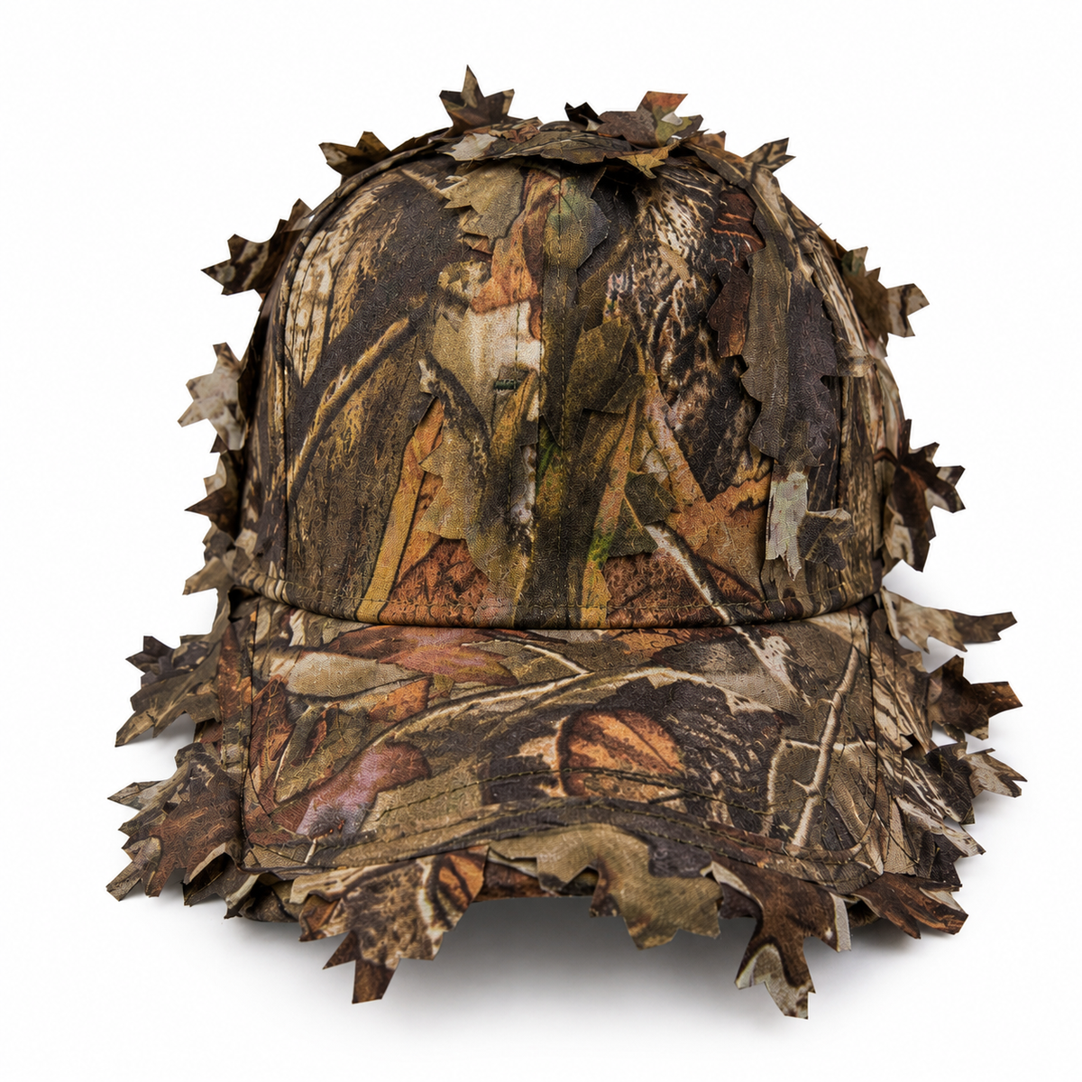 3D Leaf Woodland Camo Hunting Cap
