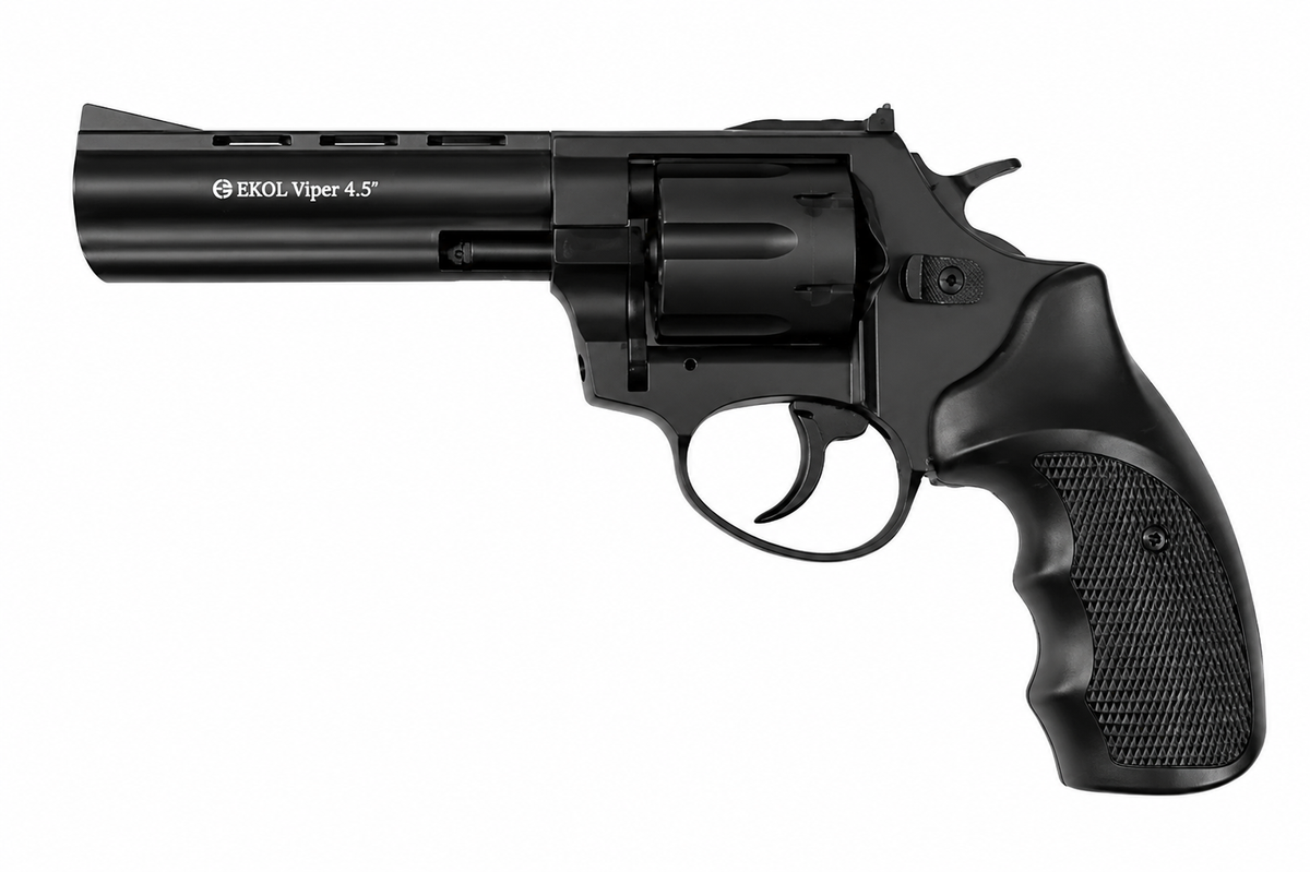 EKOL VIPER 4.5″ 9MM PAK SIGNAL/STARTER GUN - Blank