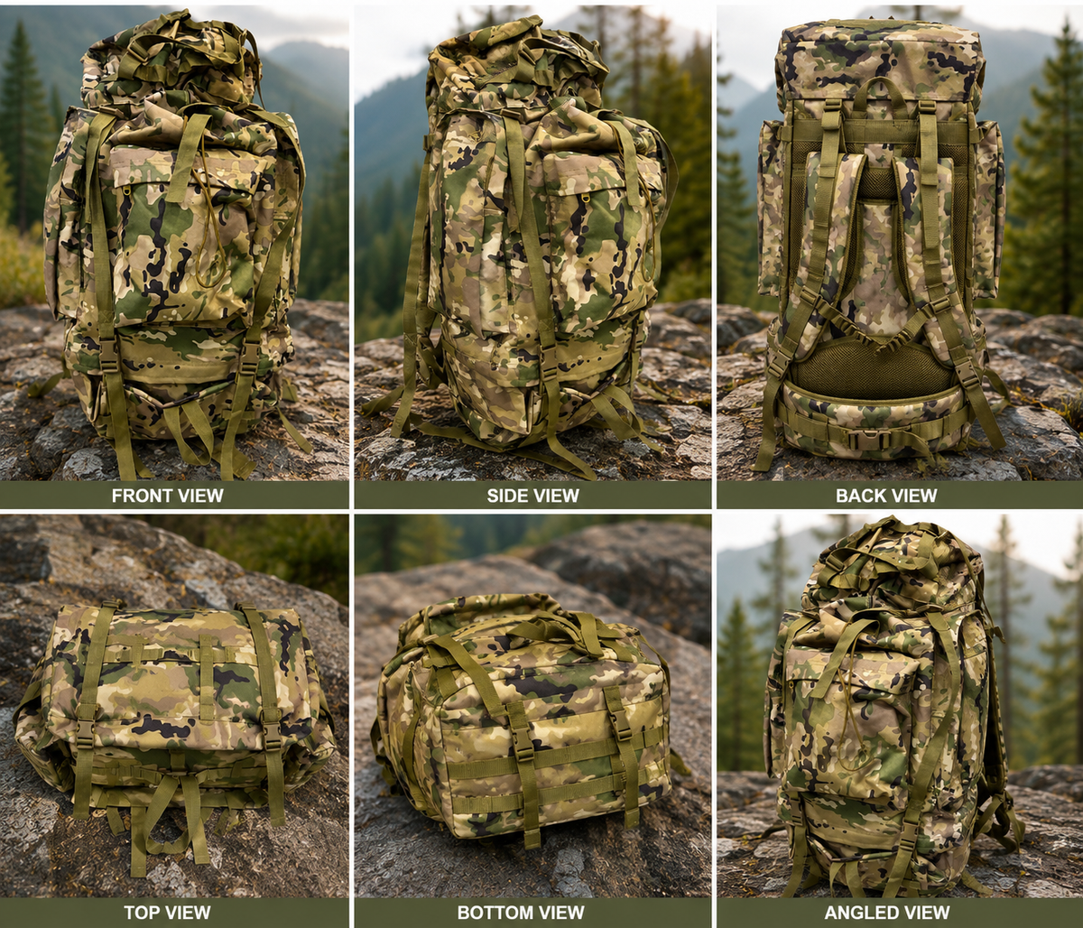 Expedition Tactical Rucksack – Camouflage