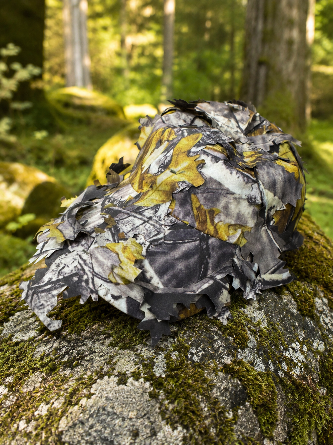 ShadowLeaf™ 3D Woodland Camo Hunting Cap