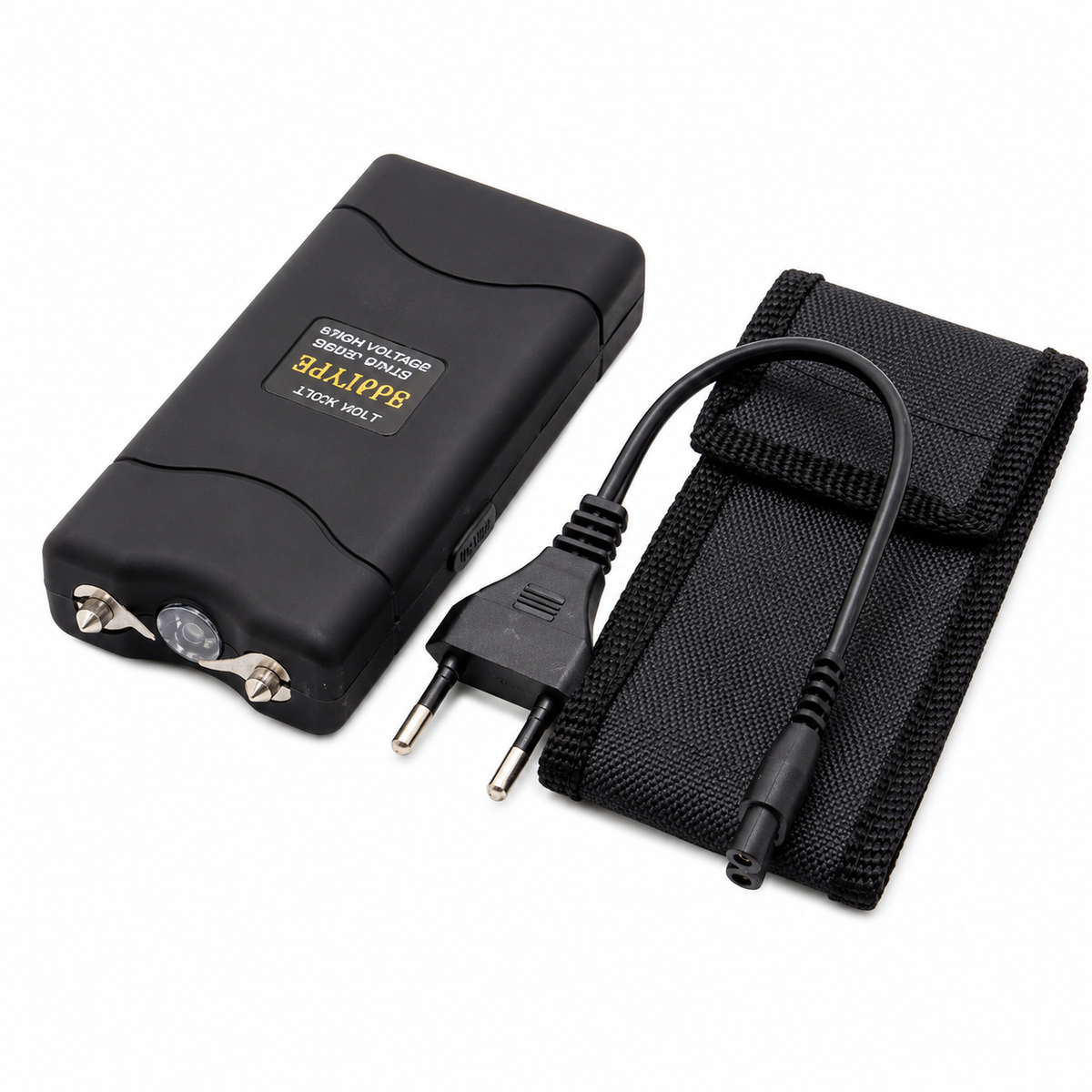 Pocket Size Self-Defence Stun Gun - Black