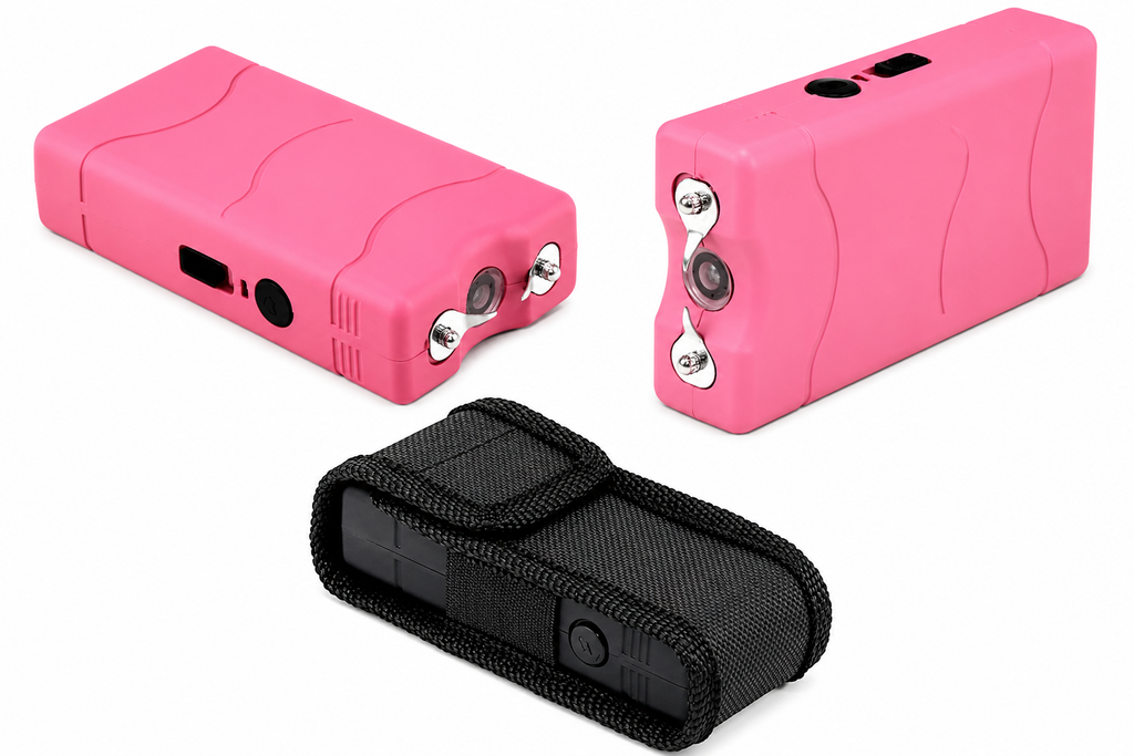 Pocket Size Self-Defence Stun Gun - Pink