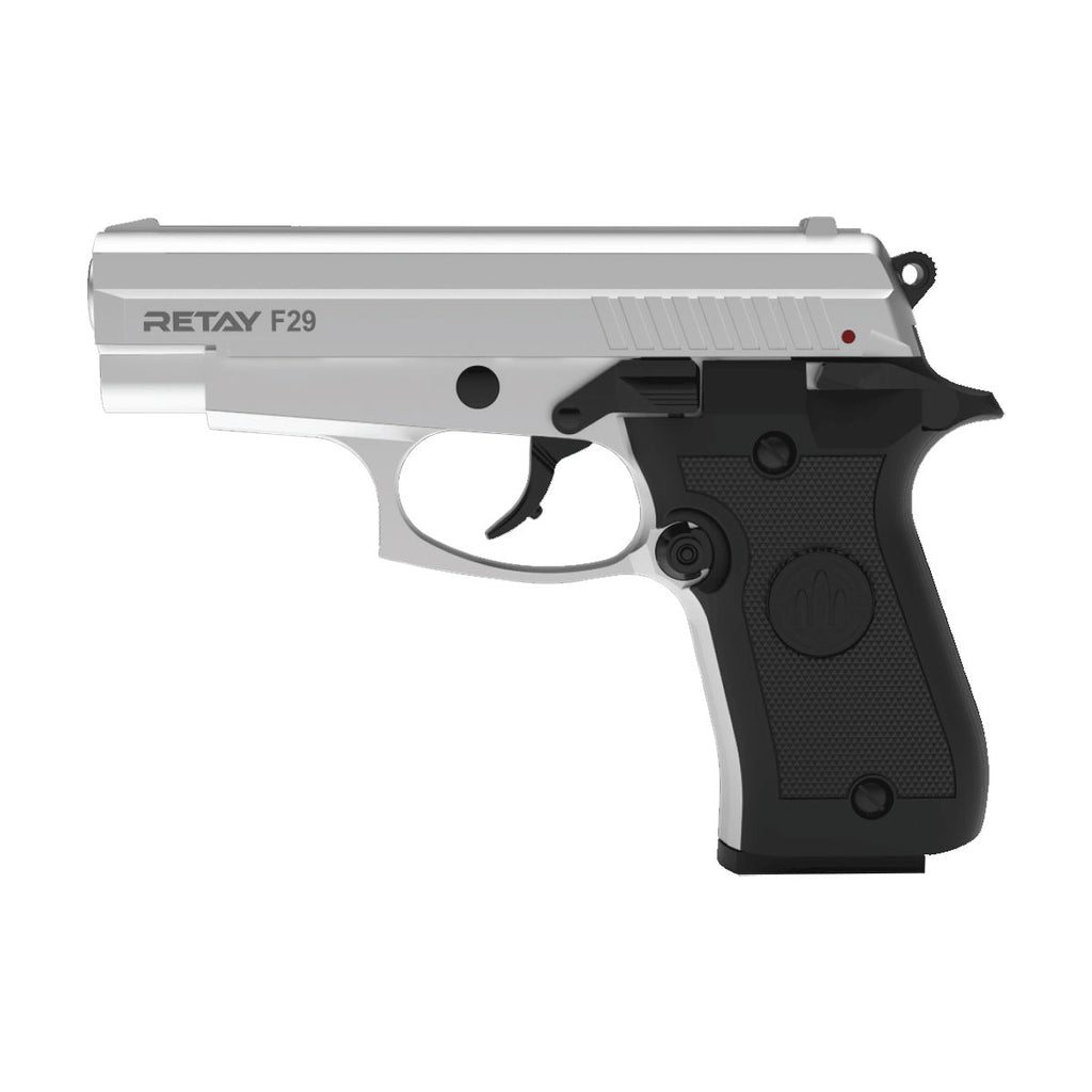 RETAY F29 BLANK GUN - SHINY CHROME