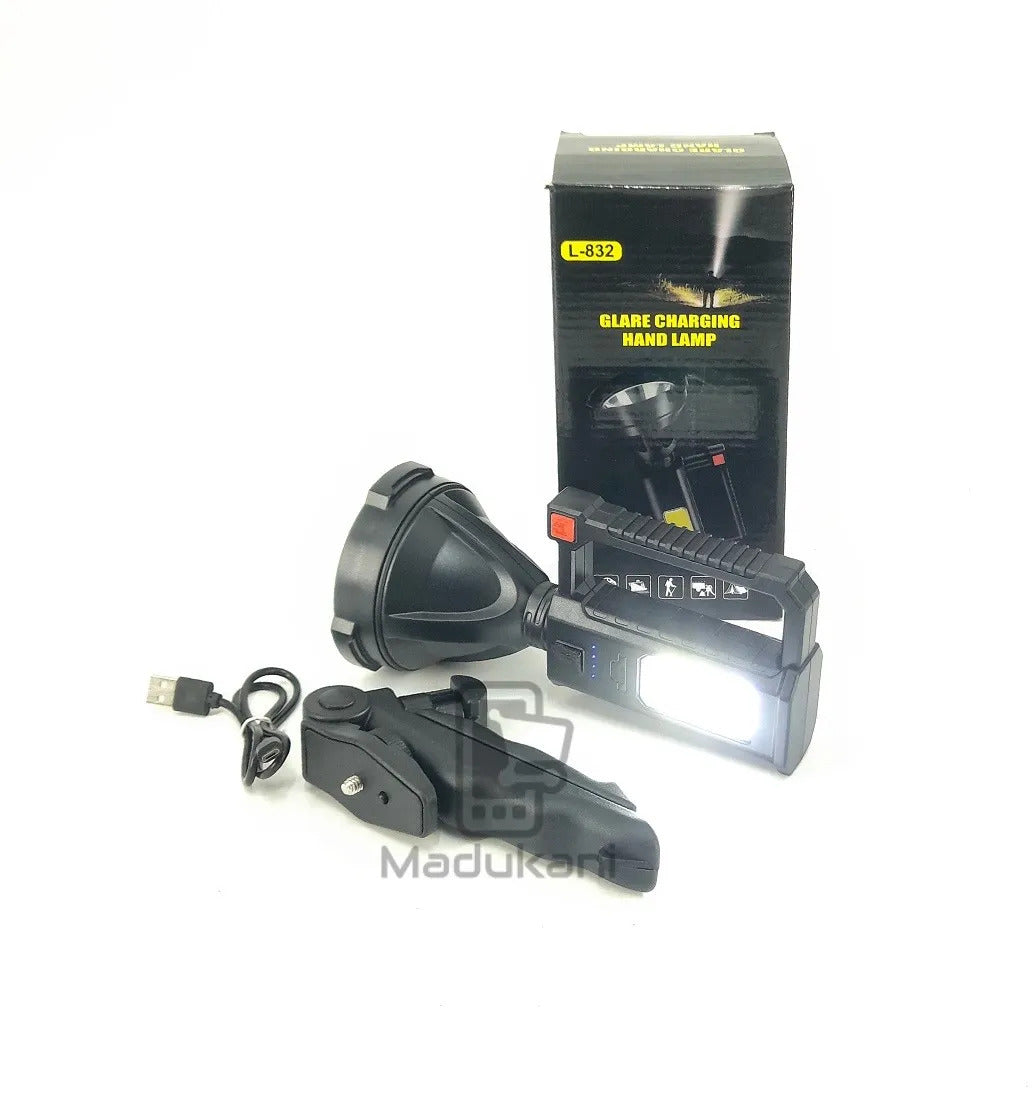 Handheld Spotlight Camping Light Strong Light Flashlight