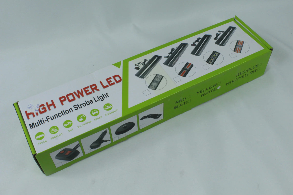 High Power LED Multi-Function Vehicle Strobe Warning Light Bar