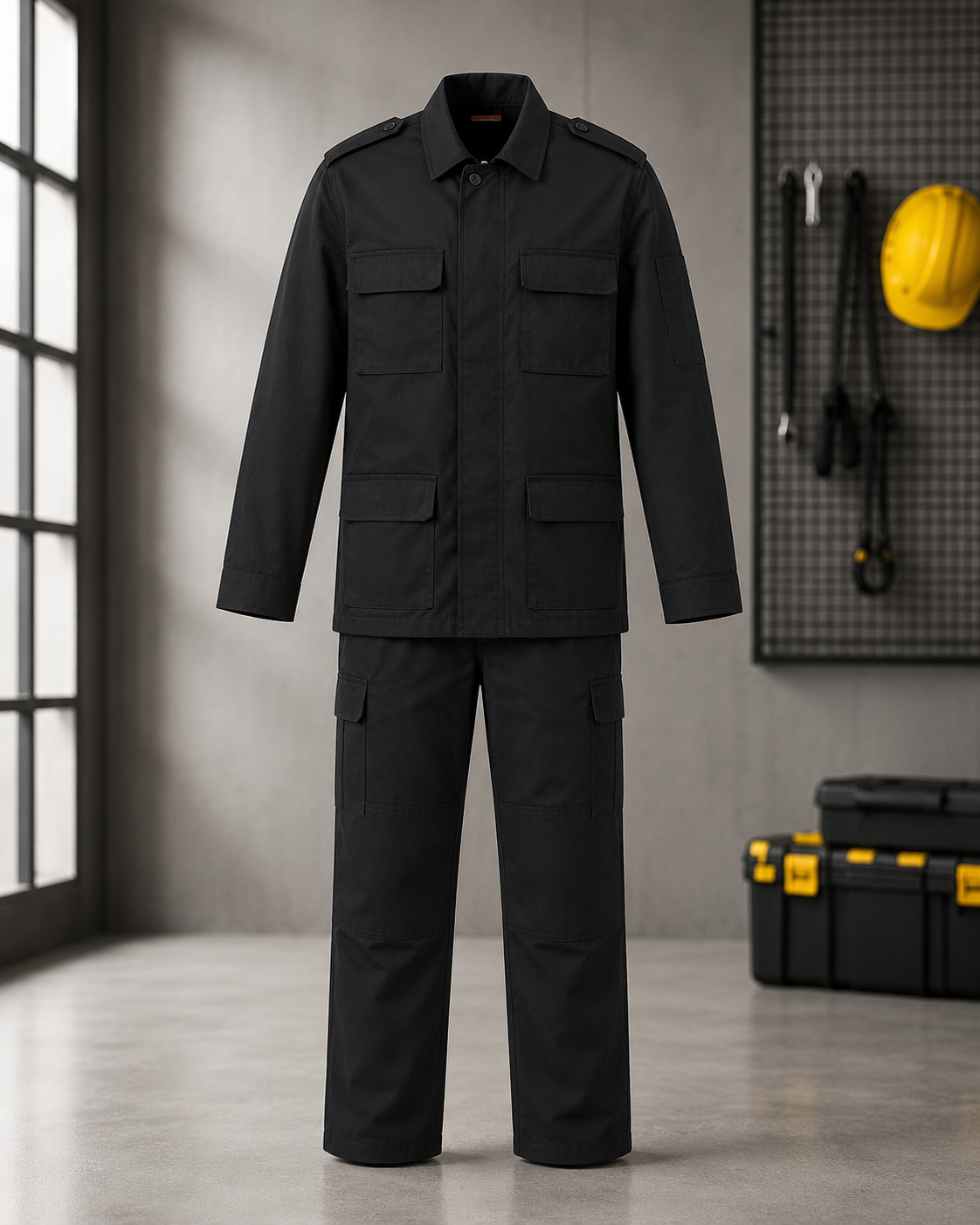 Executive Tactical Security Uniform Set – Black