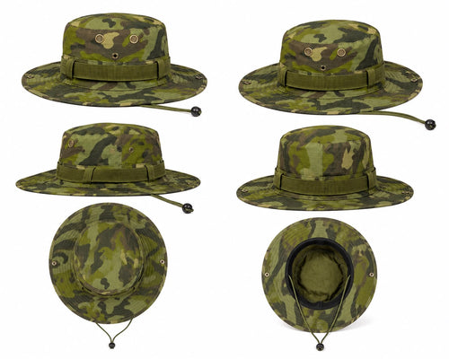 Classic Woodland Tactical Boonie Hat