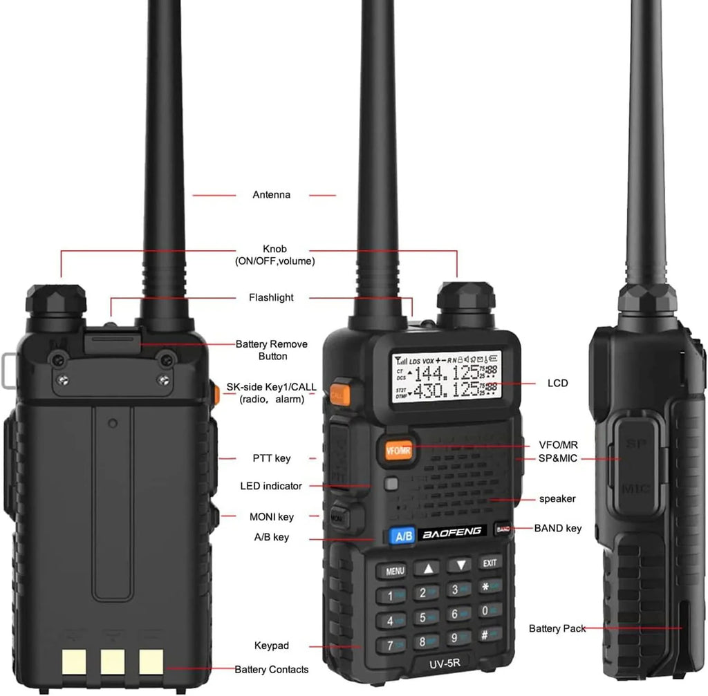 Baofeng UV5R radio
