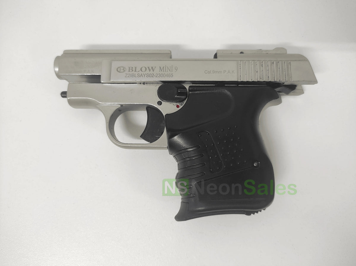 BLOW MINI 9 SHINY CHROME - Blank Gun
