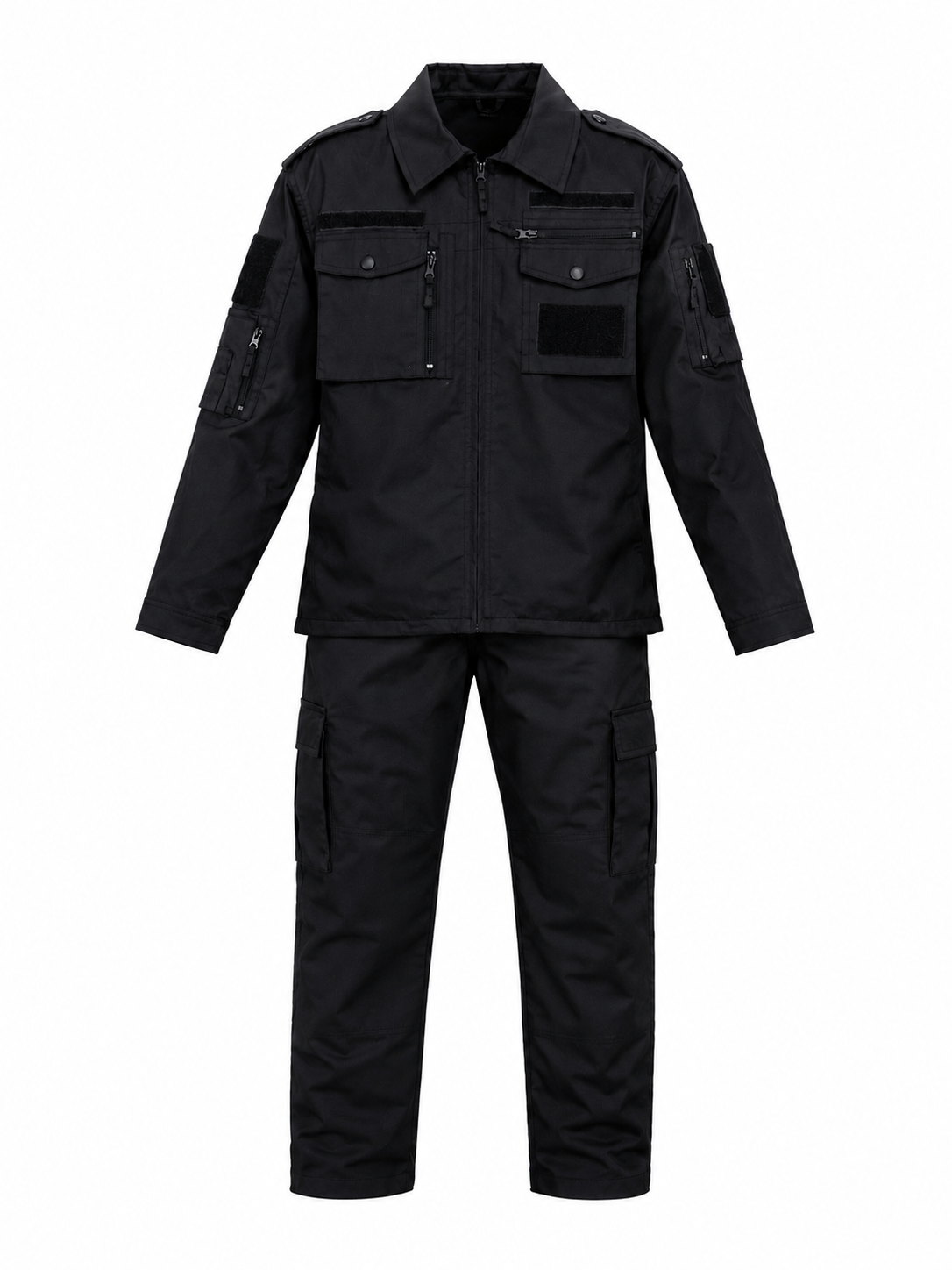 Elite Black Tactical Uniform Set