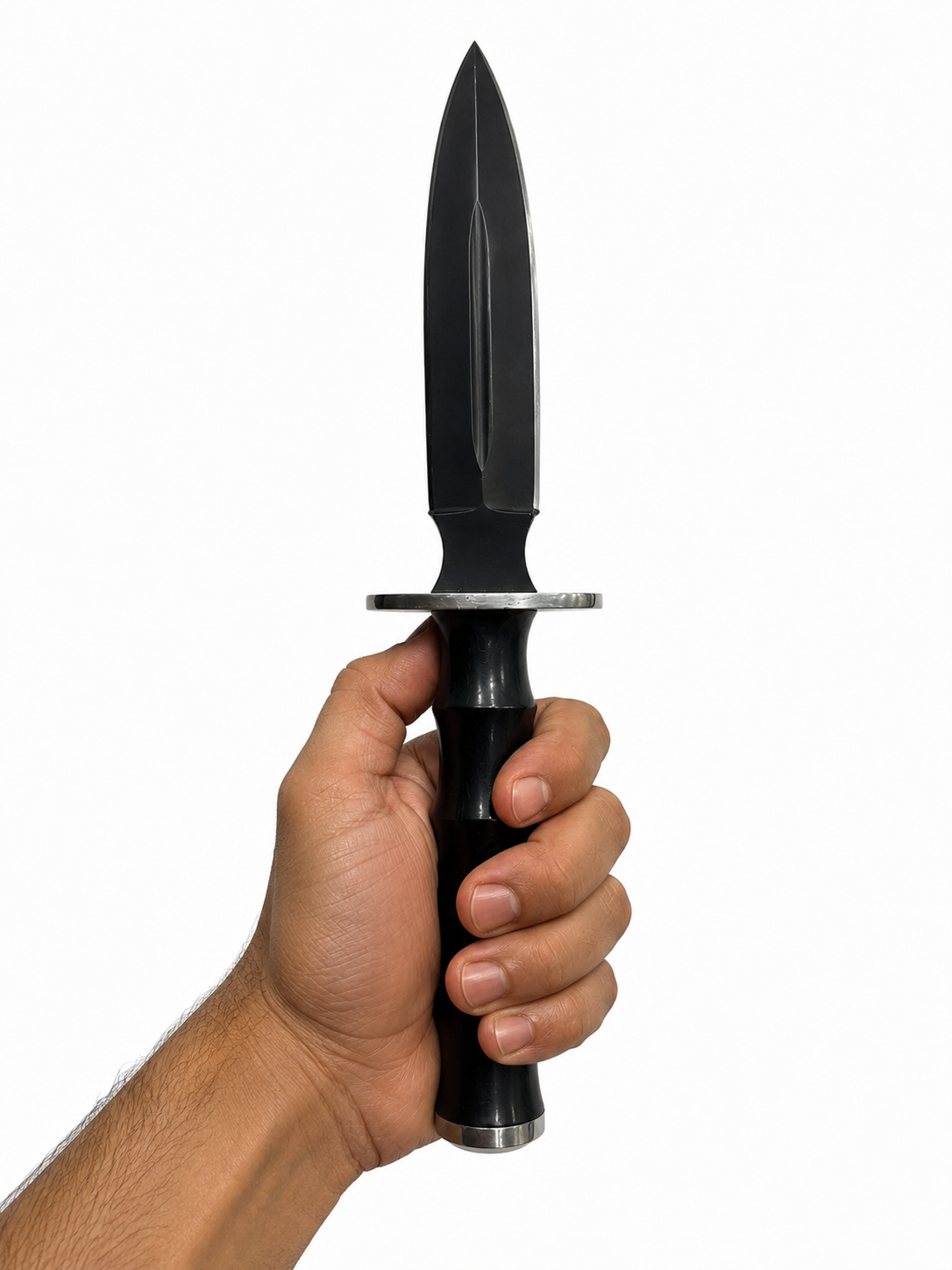 Guardian Tactical Combat Knife with Leather Sheath