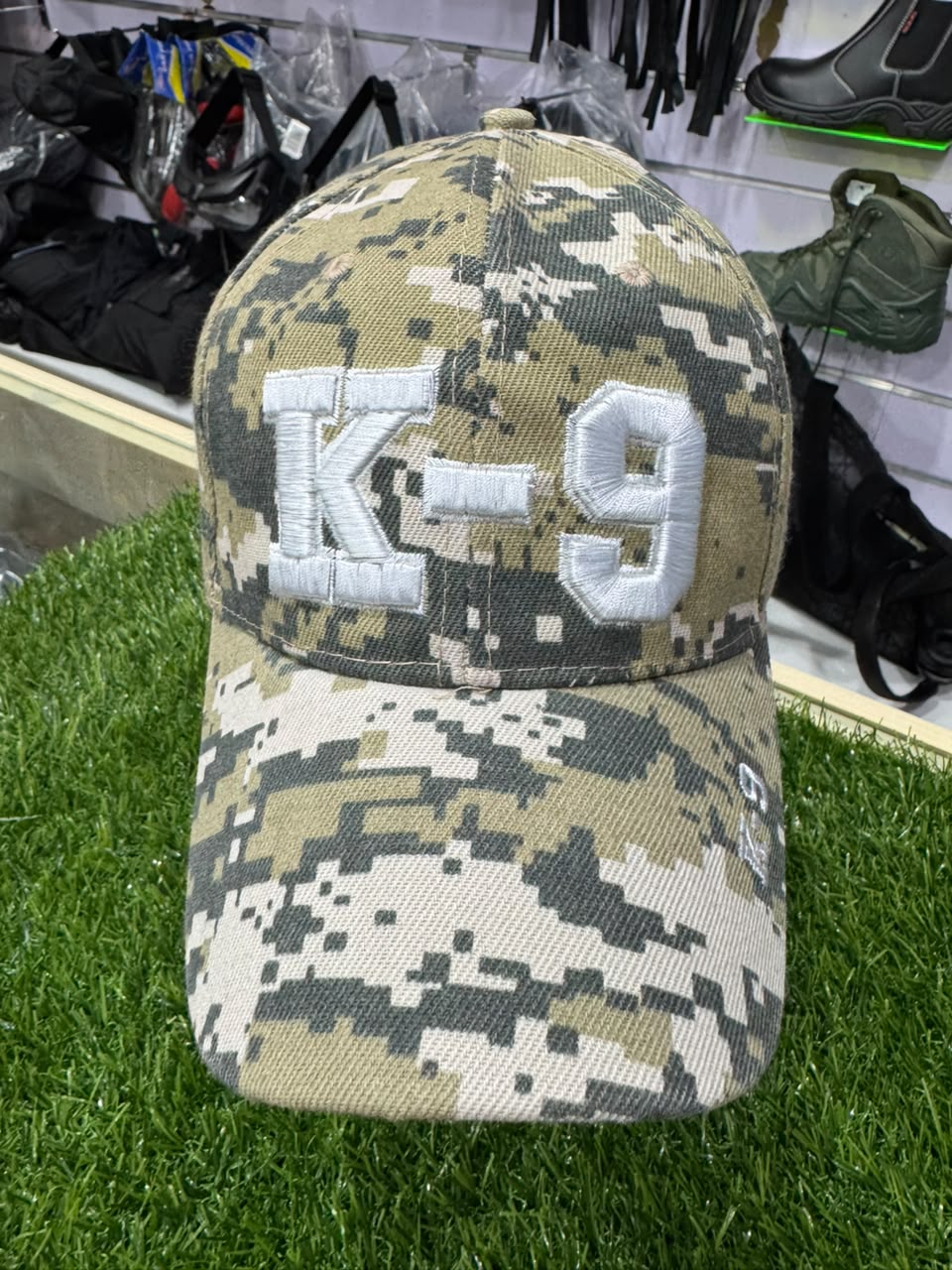 K-9 Digital Camouflage Tactical Cap