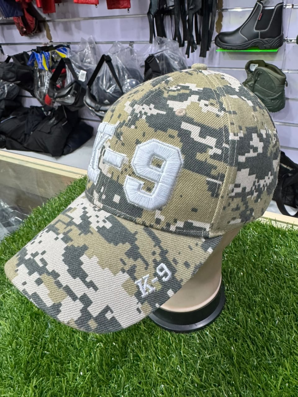 K-9 Digital Camouflage Tactical Cap