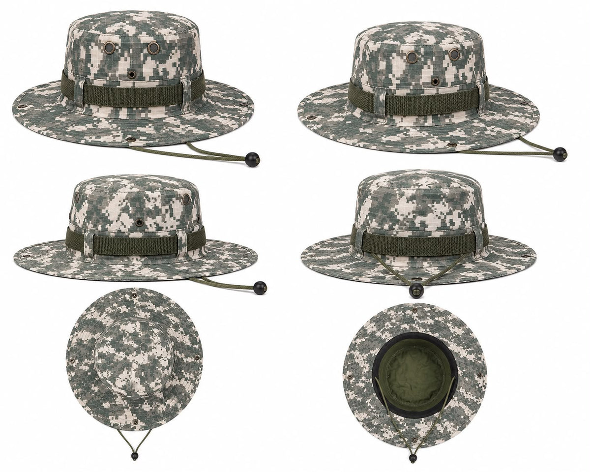 Urban Digital Camo Tactical Boonie Hat