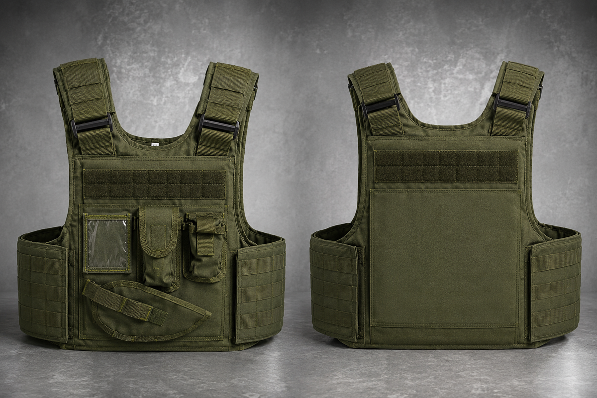 Ranger Tactical Utility Vest – Olive Green