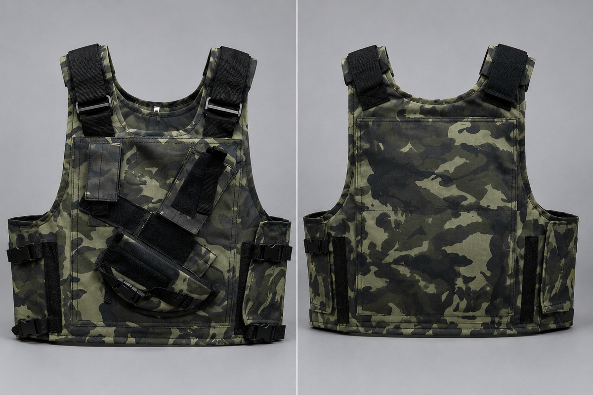 Commando Camo Tactical Vest