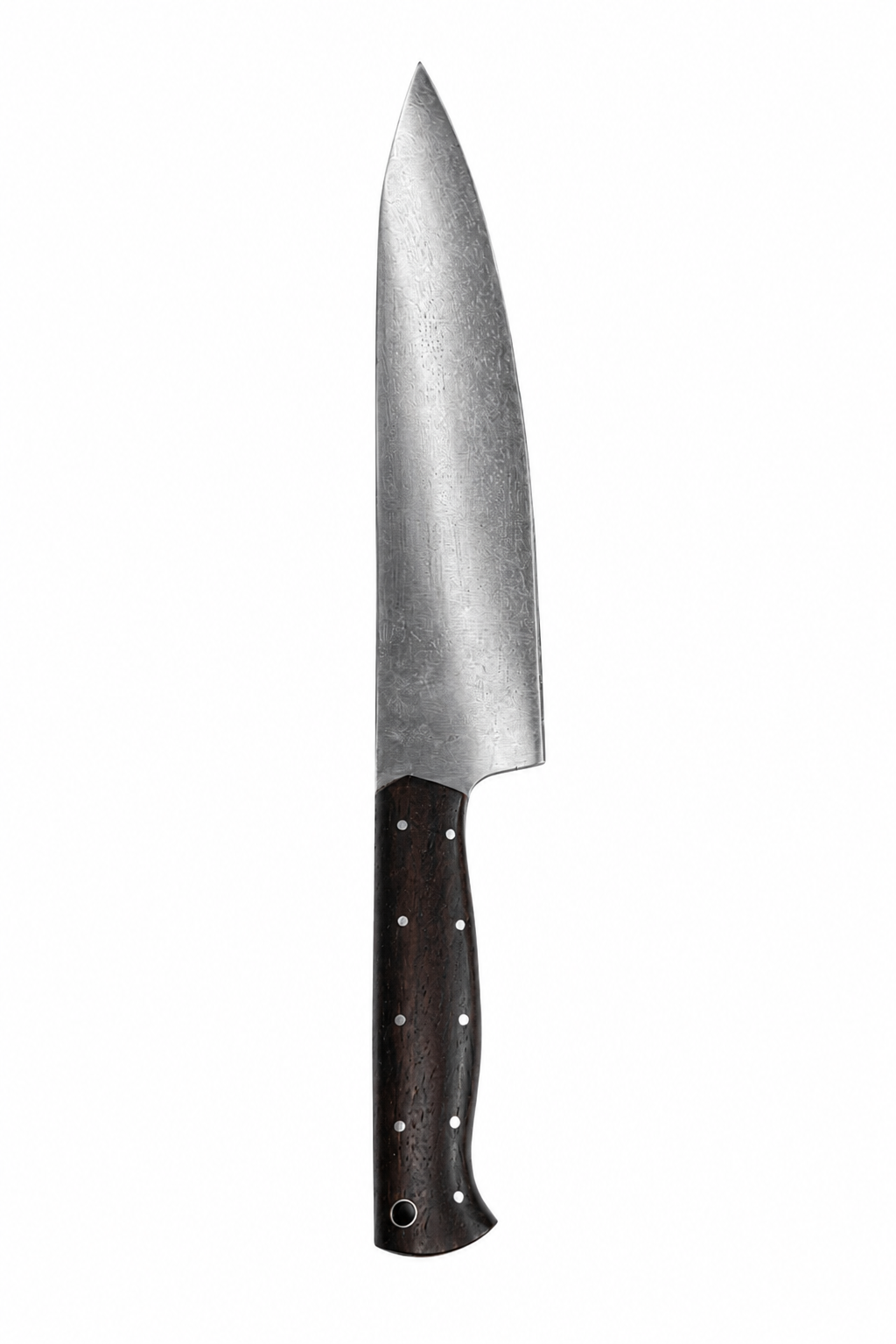 Heritage Chef's Damascus Knife with Leather Sheath