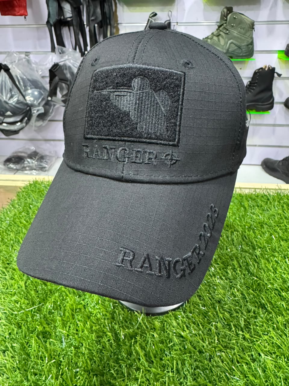 Ranger Tactical Ripstop Adjustable Cap – Black