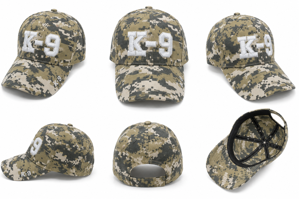 K-9 Digital Camouflage Tactical Cap