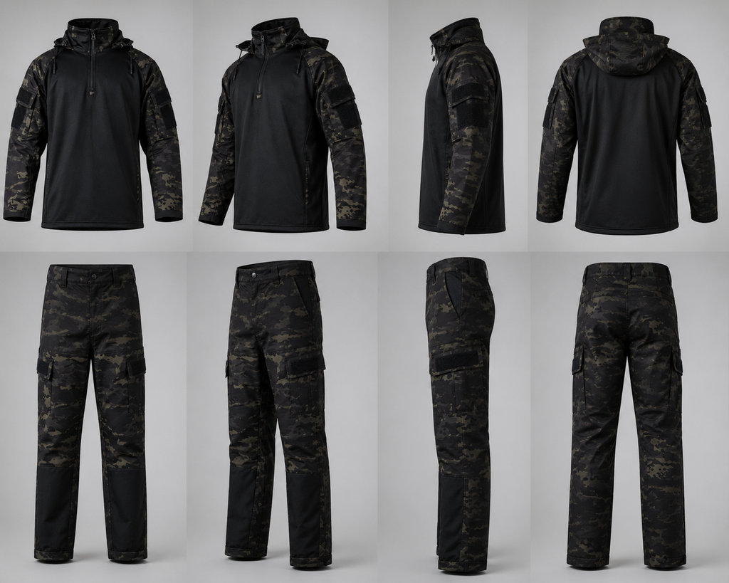 Stealth Tactical Combat Uniform Set