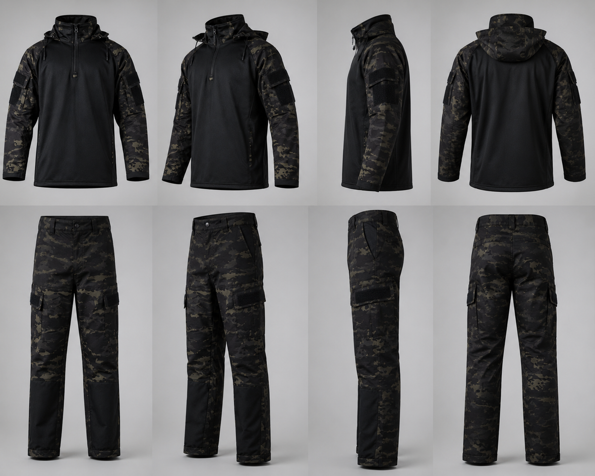 Stealth Tactical Combat Uniform Set