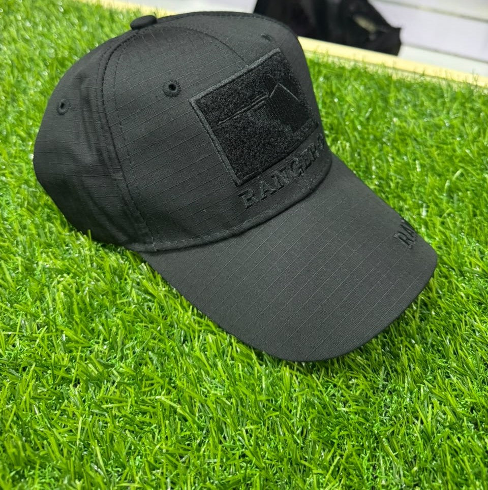 Ranger Tactical Ripstop Adjustable Cap – Black